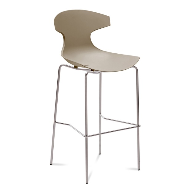 Echo-Bar-Stool-with-Taupe-Seat-Color-by-Domitalia