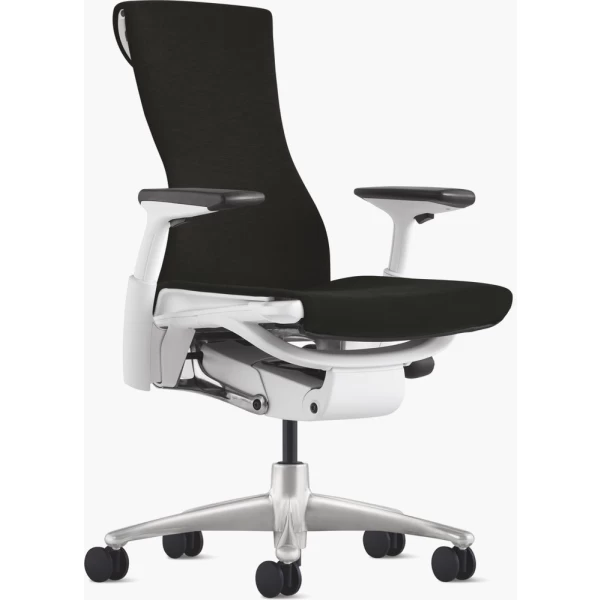 Embody-Chair-in-Black-fabric-by-Herman-Miller-White-Frame-NewOpen-Box