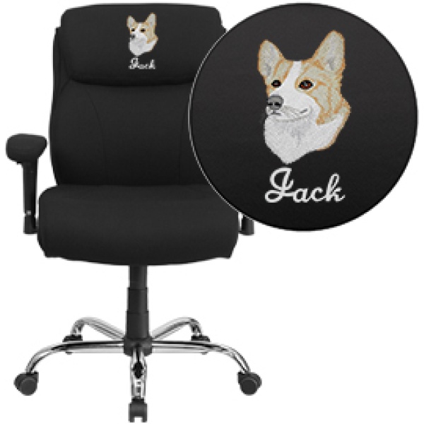 Embroidered-HERCULES-Series-Big-Tall-400-lb.-Rated-Black-Fabric-Swivel-Task-Chair-with-Adjustable-Arms-by-Flash-Furniture