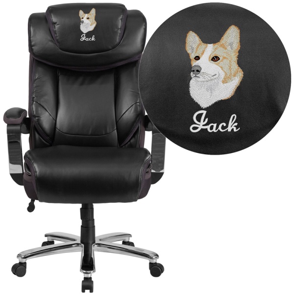Embroidered-HERCULES-Series-Big-Tall-500-lb.-Rated-Black-Leather-Executive-Swivel-Chair-with-Height-Adjustable-Headrest-by-Flash-Furniture