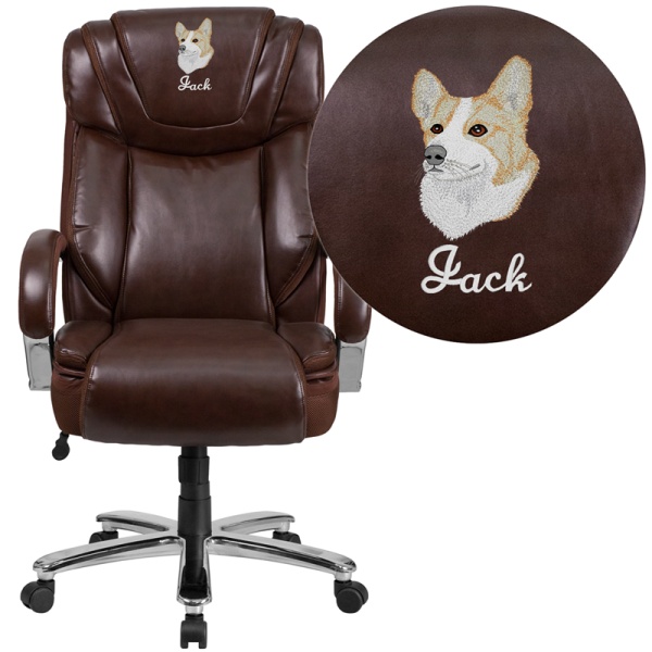 Embroidered-HERCULES-Series-Big-Tall-500-lb.-Rated-Brown-Leather-Executive-Swivel-Chair-with-Extra-Wide-Seat-by-Flash-Furniture