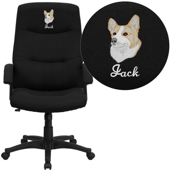 Embroidered-High-Back-Black-Fabric-Executive-Swivel-Chair-with-Arms-by-Flash-Furniture