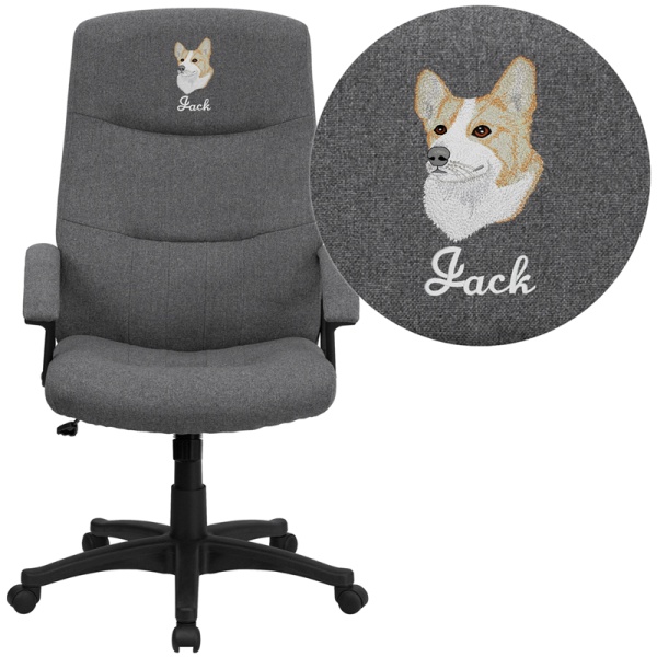Embroidered-High-Back-Gray-Fabric-Executive-Swivel-Chair-with-Arms-by-Flash-Furniture