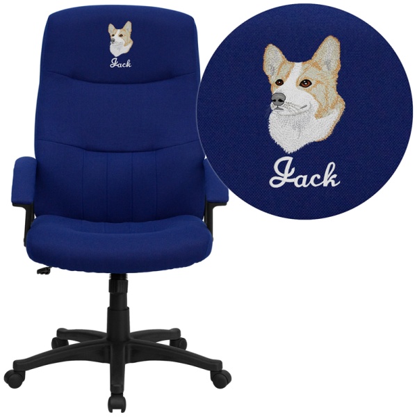 Embroidered-High-Back-Navy-Blue-Fabric-Executive-Swivel-Chair-with-Arms-by-Flash-Furniture
