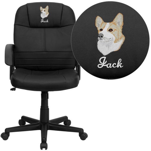 Embroidered-Mid-Back-Black-Leather-Executive-Swivel-Chair-with-Arms-by-Flash-Furniture