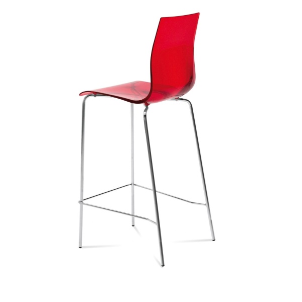 Gel-Bar-Stool-with-Transparent-Red-Seat-Color-by-Domitalia