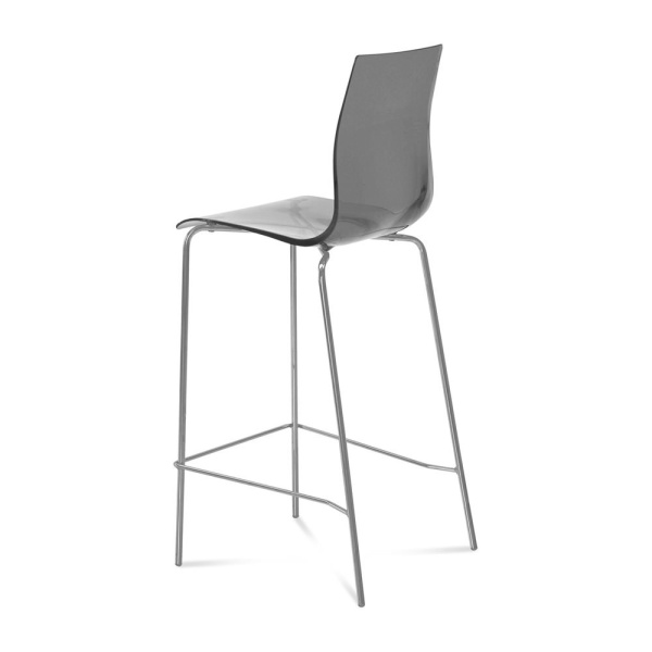 Gel-Bar-Stool-with-Transparent-Smoke-Seat-Color-by-Domitalia
