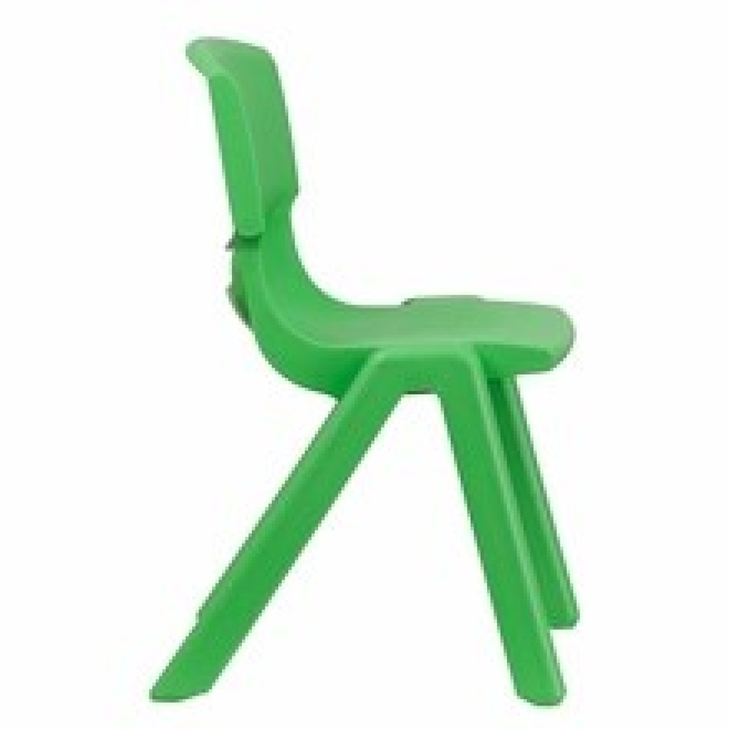 Flash Furniture Red Plastic Stacking School Chair – 15.5” Seat Height ...
