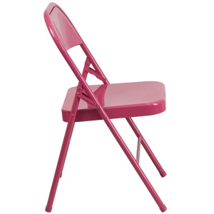 HERCULES-COLORBURST-Series-Shockingly-Fuchsia-Triple-Braced-Double-Hinged-Metal-Folding-Chair-by-Flash-Furniture-1