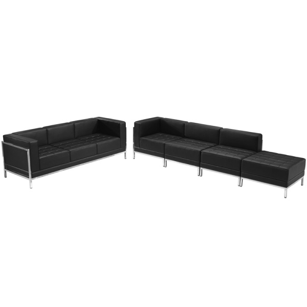HERCULES-Imagination-Series-Black-Leather-Sofa-Lounge-Chair-Set-5-Pieces-by-Flash-Furniture