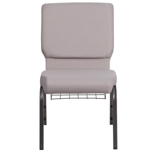HERCULES-Series-18.5W-Church-Chair-in-Gray-Dot-Fabric-with-Book-Rack-Silver-Vein-Frame-by-Flash-Furniture-3