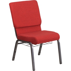 HERCULES-Series-18.5W-Church-Chair-in-Red-Fabric-with-Cup-Book-Rack-Silver-Vein-Frame-by-Flash-Furniture