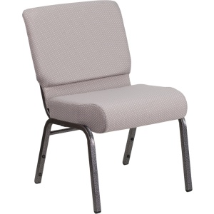 HERCULES-Series-21W-Church-Chair-in-Gray-Dot-Fabric-Silver-Vein-Frame-by-Flash-Furniture