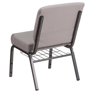 HERCULES-Series-21W-Church-Chair-in-Gray-Dot-Fabric-with-Book-Rack-Silver-Vein-Frame-by-Flash-Furniture-2