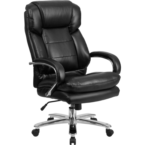 HERCULES-Series-247-Intensive-Use-Big-Tall-500-lb.-Rated-Black-Leather-Executive-Swivel-Chair-with-Loop-Arms-by-Flash-Furniture