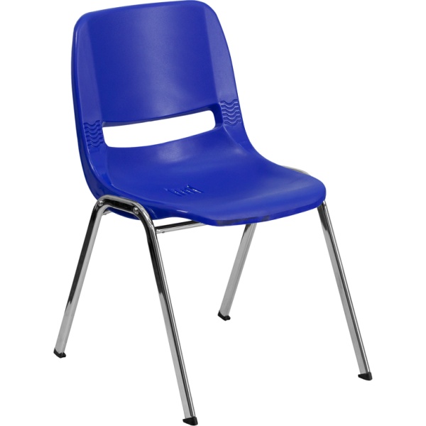 HERCULES-Series-440-lb.-Capacity-Navy-Ergonomic-Shell-Stack-Chair-with-Chrome-Frame-and-12-Seat-Height-by-Flash-Furniture