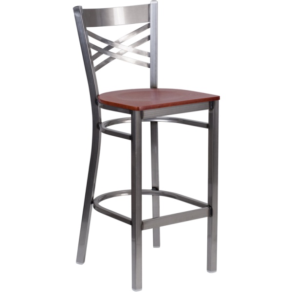 HERCULES-Series-Clear-Coated-X-Back-Metal-Restaurant-Barstool-Cherry-Wood-Seat-by-Flash-Furniture