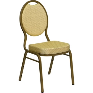 HERCULES-Series-Teardrop-Back-Stacking-Banquet-Chair-with-Beige-Patterned-Fabric-and-2.5-inch-Thick-Seat-Gold-Frame-by-Flash-Furniture