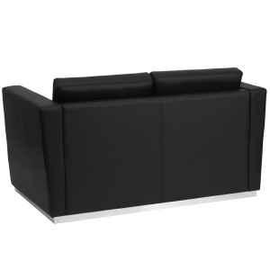 HERCULES-Trinity-Series-Contemporary-Black-Leather-Loveseat-with-Stainless-Steel-Base-by-Flash-Furniture-1
