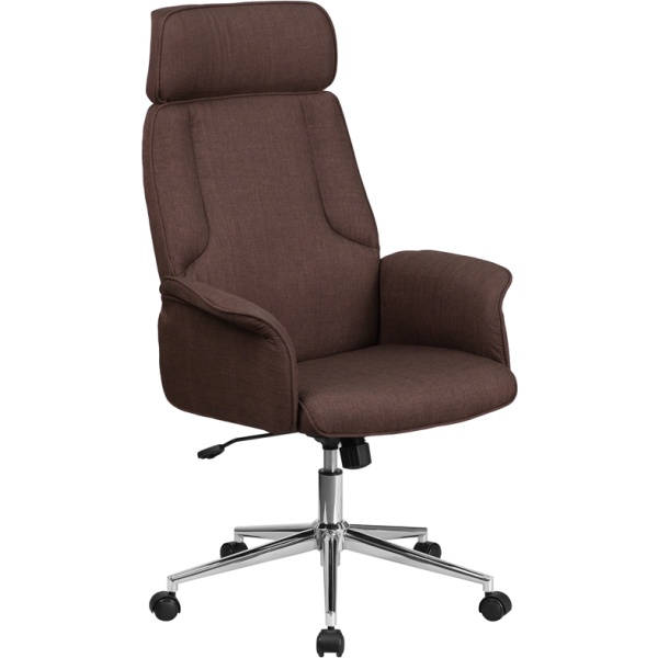 High-Back-Brown-Fabric-Executive-Swivel-Chair-with-Chrome-Base-and-Fully-Upholstered-Arms-by-Flash-Furniture