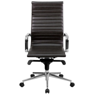High-Back-Brown-Ribbed-Leather-Executive-Swivel-Chair-with-Knee-Tilt-Control-and-Arms-by-Flash-Furniture-3