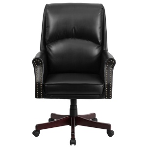 High-Back-Pillow-Back-Black-Leather-Executive-Swivel-Chair-with-Arms-by-Flash-Furniture-3