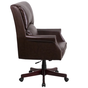High-Back-Pillow-Back-Brown-Leather-Executive-Swivel-Chair-with-Arms-by-Flash-Furniture-1
