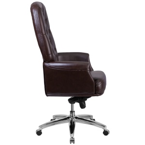 High-Back-Traditional-Tufted-Brown-Leather-Multifunction-Executive-Swivel-Chair-with-Arms-by-Flash-Furniture-1