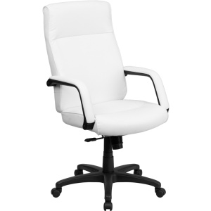 High-Back-White-Leather-Executive-Swivel-Chair-with-Memory-Foam-Padding-with-Arms-by-Flash-Furniture
