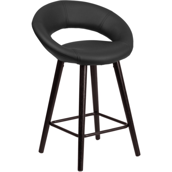 Kelsey-Series-24-High-Contemporary-Cappuccino-Wood-Counter-Height-Stool-in-Black-Vinyl-by-Flash-Furniture
