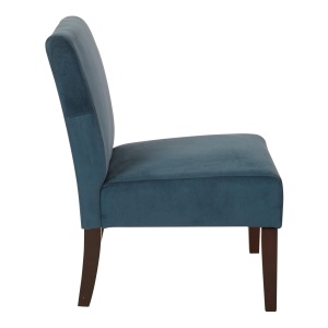 Laguna-Chair-in-Azure-Velvet-Fabric-with-Dark-Espresso-Legs-by-Ave-Six-Office-Star-2