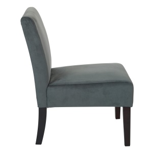 Laguna-Chair-in-Graphite-Velvet-Fabric-with-Dark-Espresso-Legs-by-Ave-Six-Office-Star-2