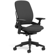 Leap Chair V2 in Black Fabric by Steelcase