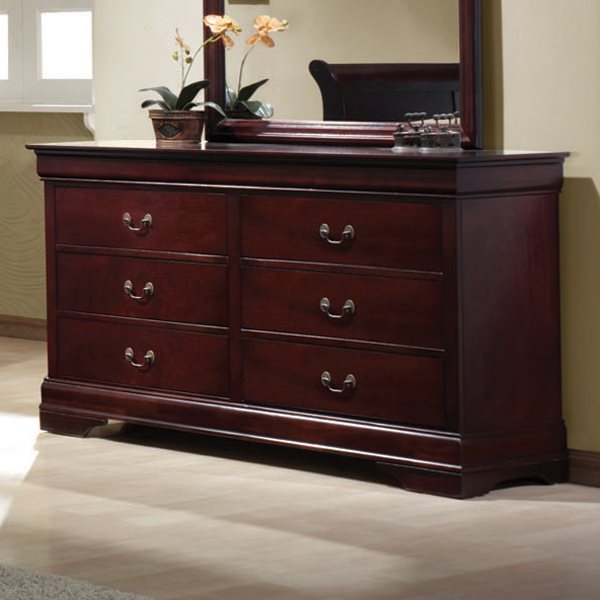 Coaster Louis Philippe Chest in Cherry CO-200435