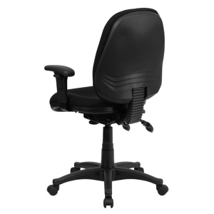 Mid-Back-Black-Fabric-Multifunction-Executive-Swivel-Chair-with-Adjustable-Arms-by-Flash-Furniture-3