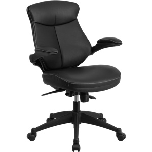 Mid-Back-Black-Leather-Executive-Swivel-Chair-with-Back-Angle-Adjustment-and-Flip-Up-Arms-by-Flash-Furniture