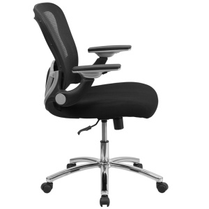 Mid-Back-Black-Mesh-Executive-Swivel-Chair-with-Height-Adjustable-Flip-Up-Arms-by-Flash-Furniture-1
