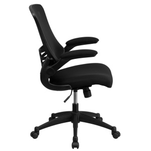 Mid-Back-Black-Mesh-Swivel-Task-Chair-with-Flip-Up-Arms-by-Flash-Furniture-1