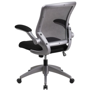Mid-Back-Black-Mesh-Swivel-Task-Chair-with-Gray-Frame-and-Flip-Up-Arms-by-Flash-Furniture-2
