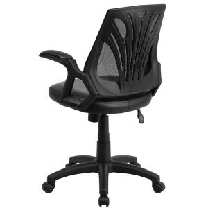 Mid-Back-Black-Mesh-Swivel-Task-Chair-with-Leather-Seat-and-Arms-by-Flash-Furniture-2