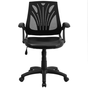 Mid-Back-Black-Mesh-Swivel-Task-Chair-with-Leather-Seat-and-Arms-by-Flash-Furniture-3