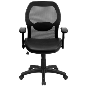 Mid-Back-Black-Super-Mesh-Executive-Swivel-Chair-with-Leather-Seat-and-Adjustable-Arms-by-Flash-Furniture-3