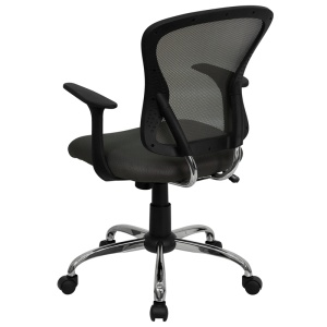 Mid-Back-Dark-Gray-Mesh-Swivel-Task-Chair-with-Chrome-Base-and-Arms-by-Flash-Furniture-2