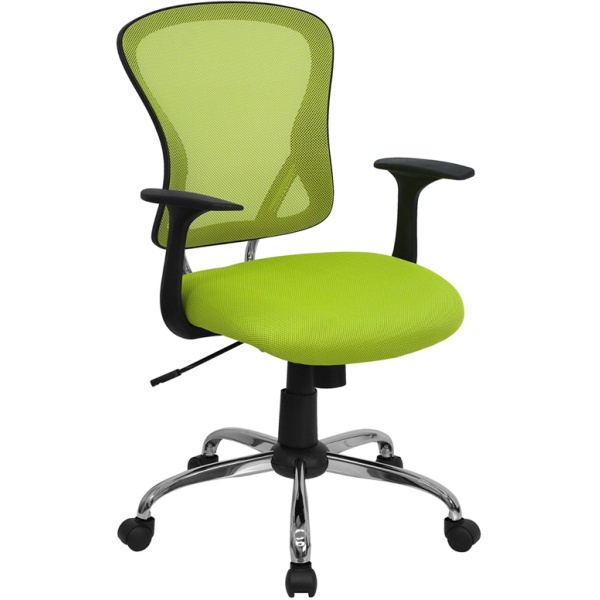 Mid-Back-Green-Mesh-Swivel-Task-Chair-with-Chrome-Base-and-Arms-by-Flash-Furniture