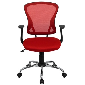 Mid-Back-Red-Mesh-Swivel-Task-Chair-with-Chrome-Base-and-Arms-by-Flash-Furniture-3