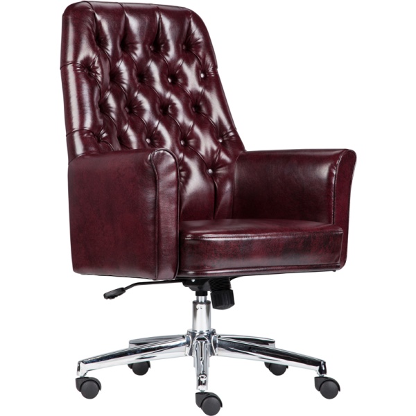Mid-Back-Traditional-Tufted-Burgundy-Leather-Executive-Swivel-Chair-with-Arms-by-Flash-Furniture