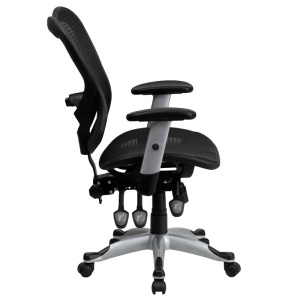 Mid-Back-Transparent-Black-Mesh-Multifunction-Executive-Swivel-Chair-with-Adjustable-Arms-by-Flash-Furniture-1