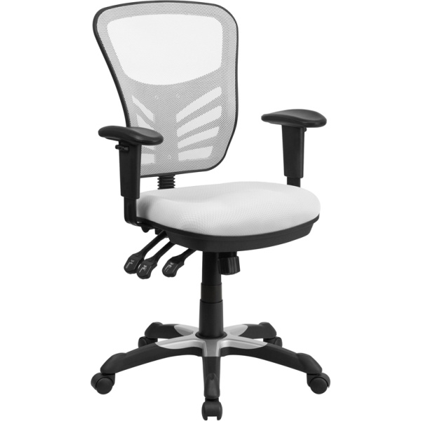 Mid-Back-White-Mesh-Multifunction-Executive-Swivel-Chair-with-Adjustable-Arms-by-Flash-Furniture