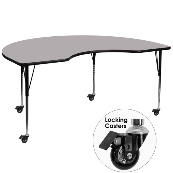 Mobile-48W-x-72L-Kidney-Grey-Thermal-Laminate-Activity-Table-Standard-Height-Adjustable-Legs-by-Flash-Furniture