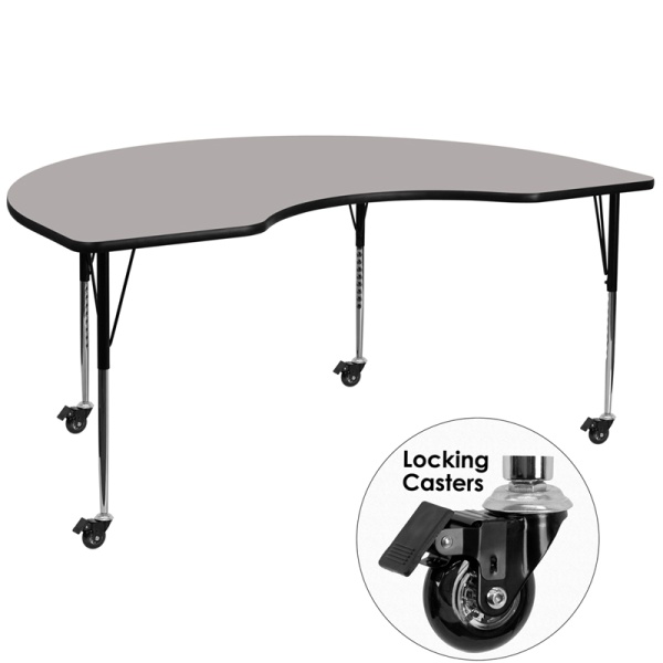 Mobile-48W-x-96L-Kidney-Grey-HP-Laminate-Activity-Table-Standard-Height-Adjustable-Legs-by-Flash-Furniture